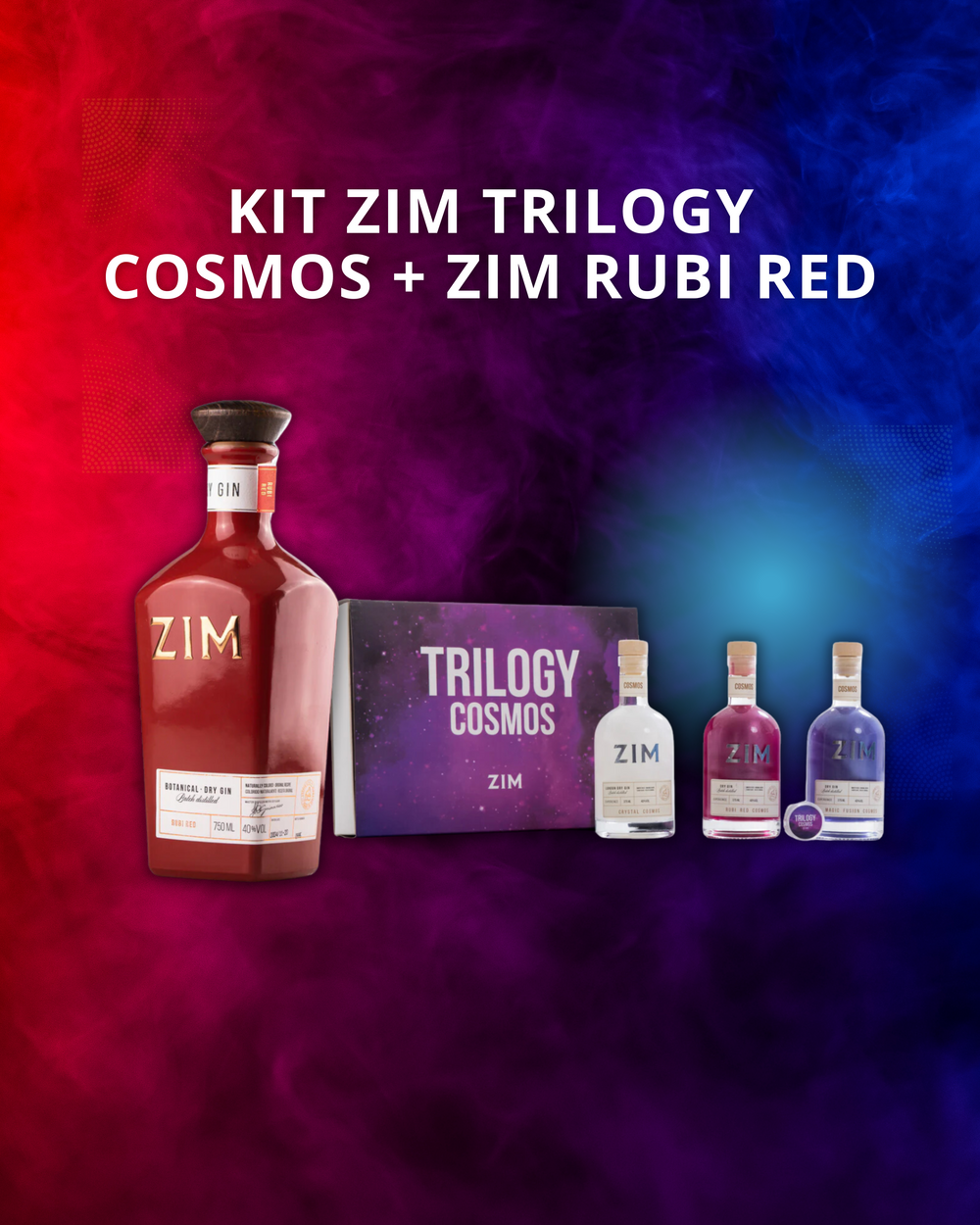 Kit Zim Trilogy Cosmos + Zim Rubi Red